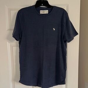 Abercrombie & Fitch Navy Blue T-Shirt